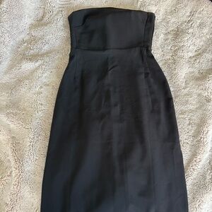 Black Strapless Dress from Lichi